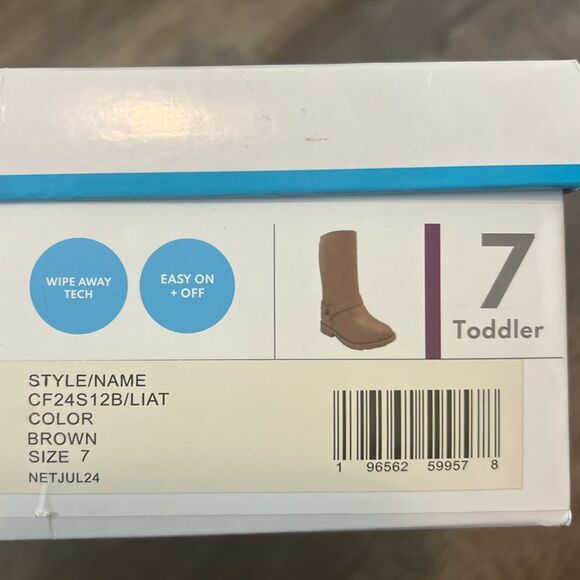 Carter's Liat Girls' High-Shaft Riding Boots-Size 7 - Picture 6 of 7